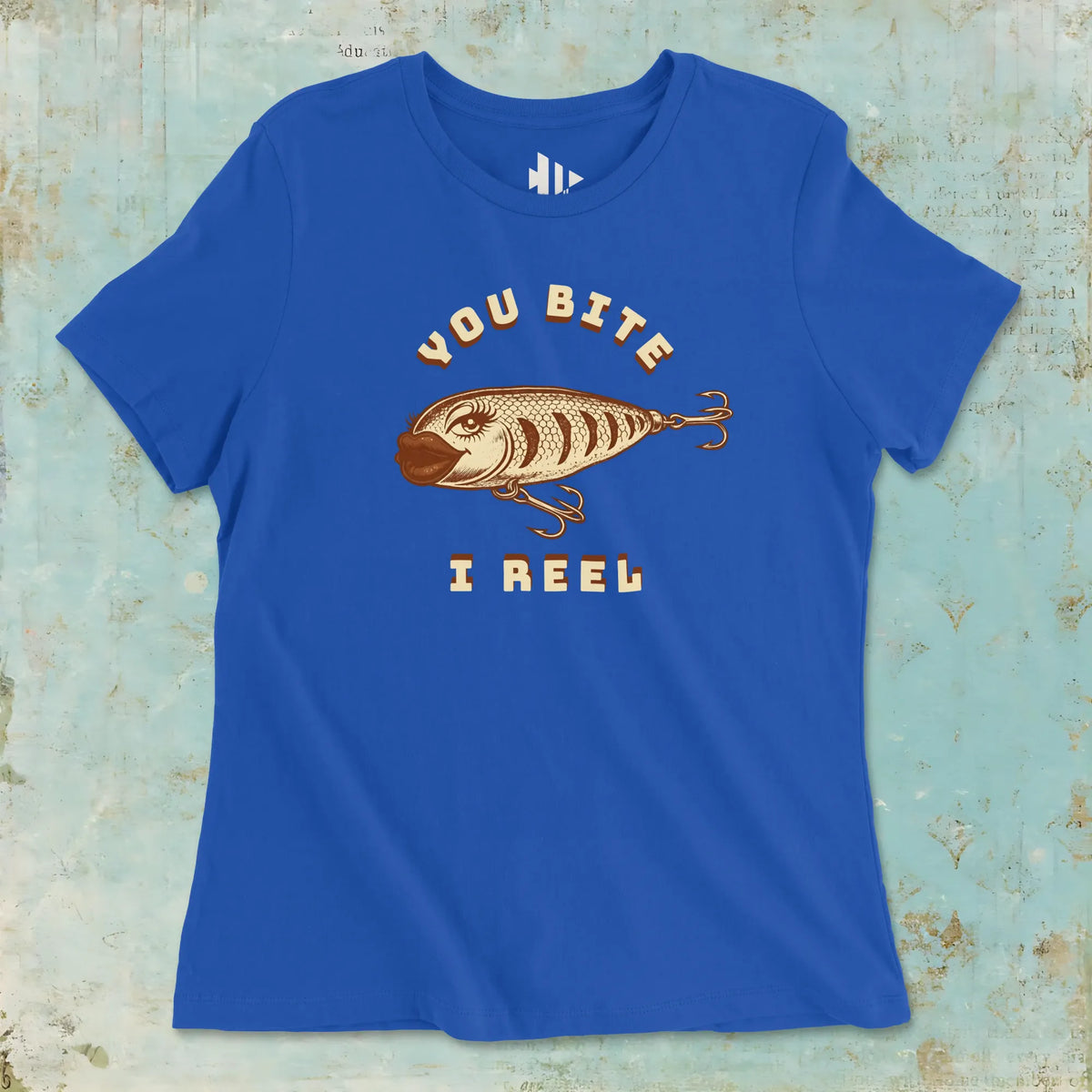 True Royal, You Bite I Reel Ladies’ Tee – fish-room