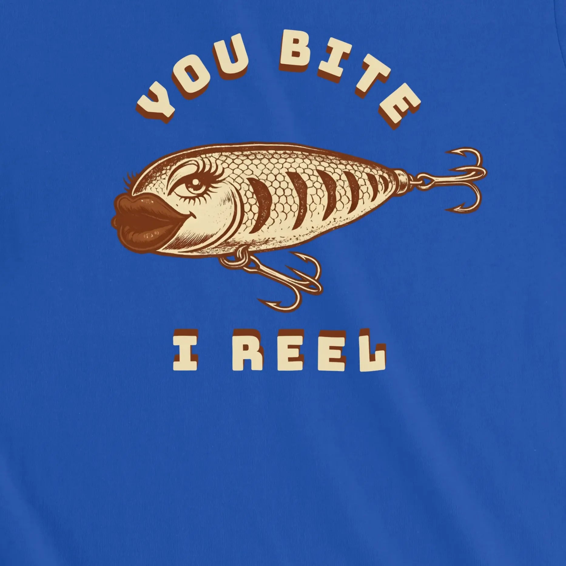 True Royal, You Bite I Reel Ladies’ Tee – fish-room