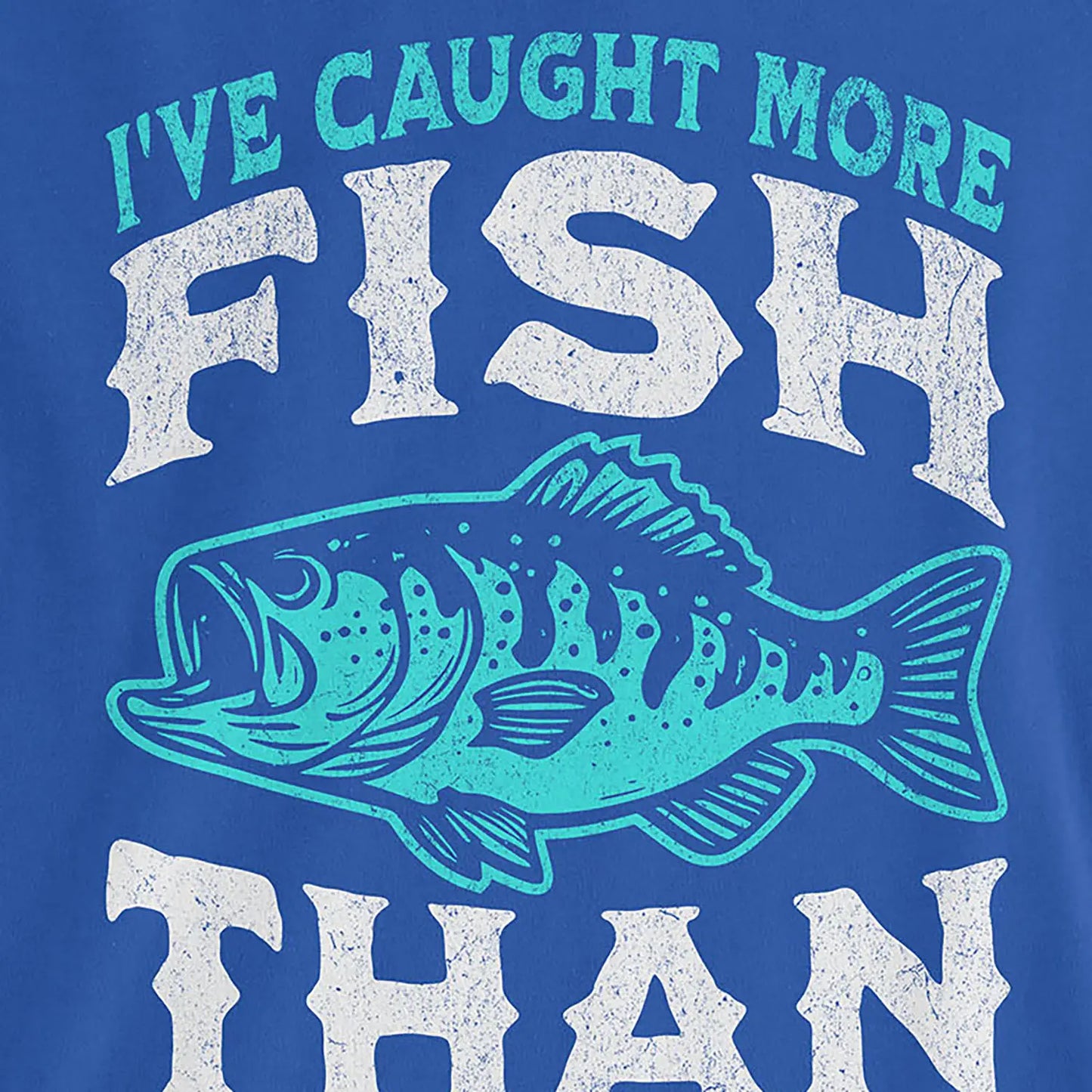 True Royal, I've Caught More Fish Ladies’ Tee – fish-room