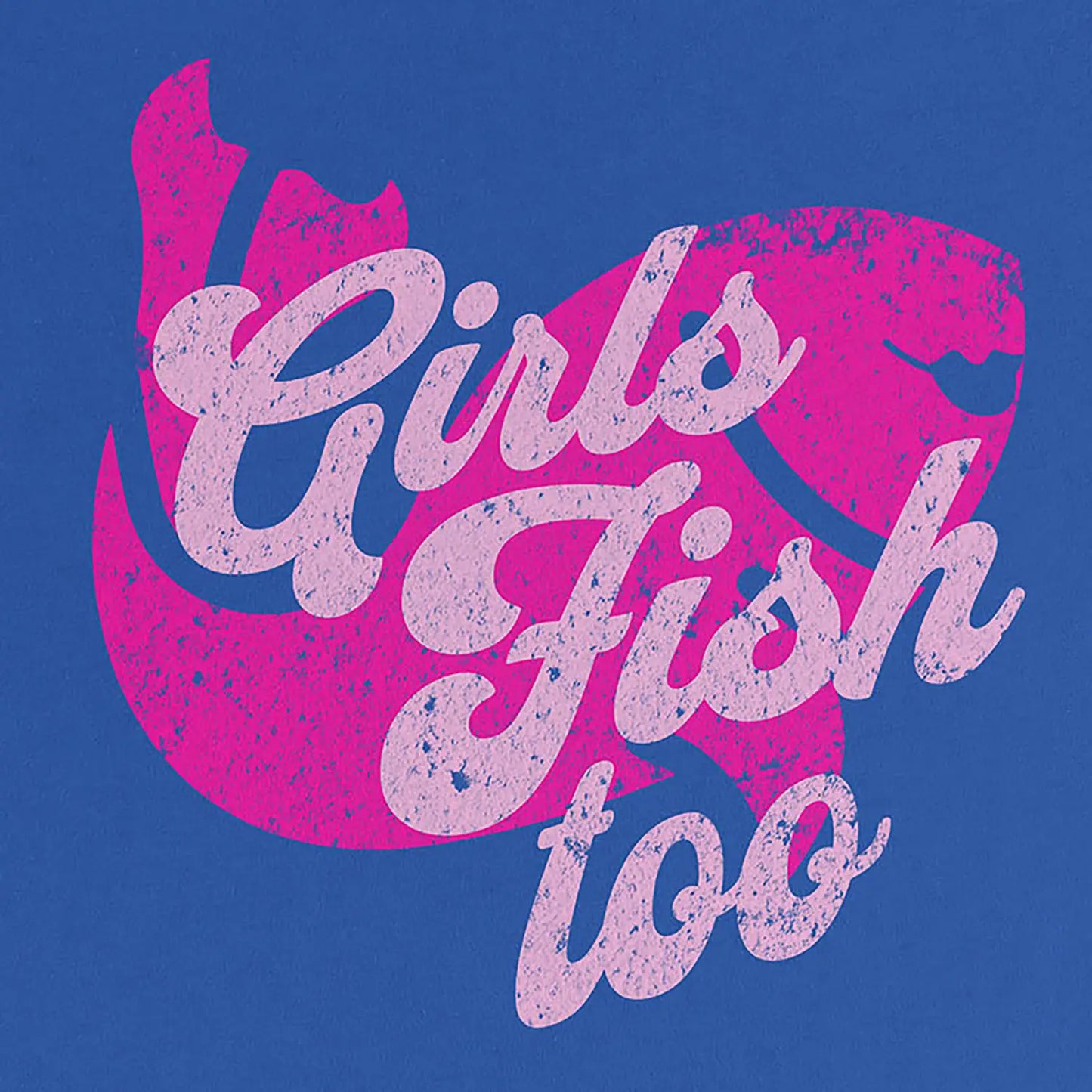 True Royal, Girls Fish Too Ladies’ Tee – fish-room