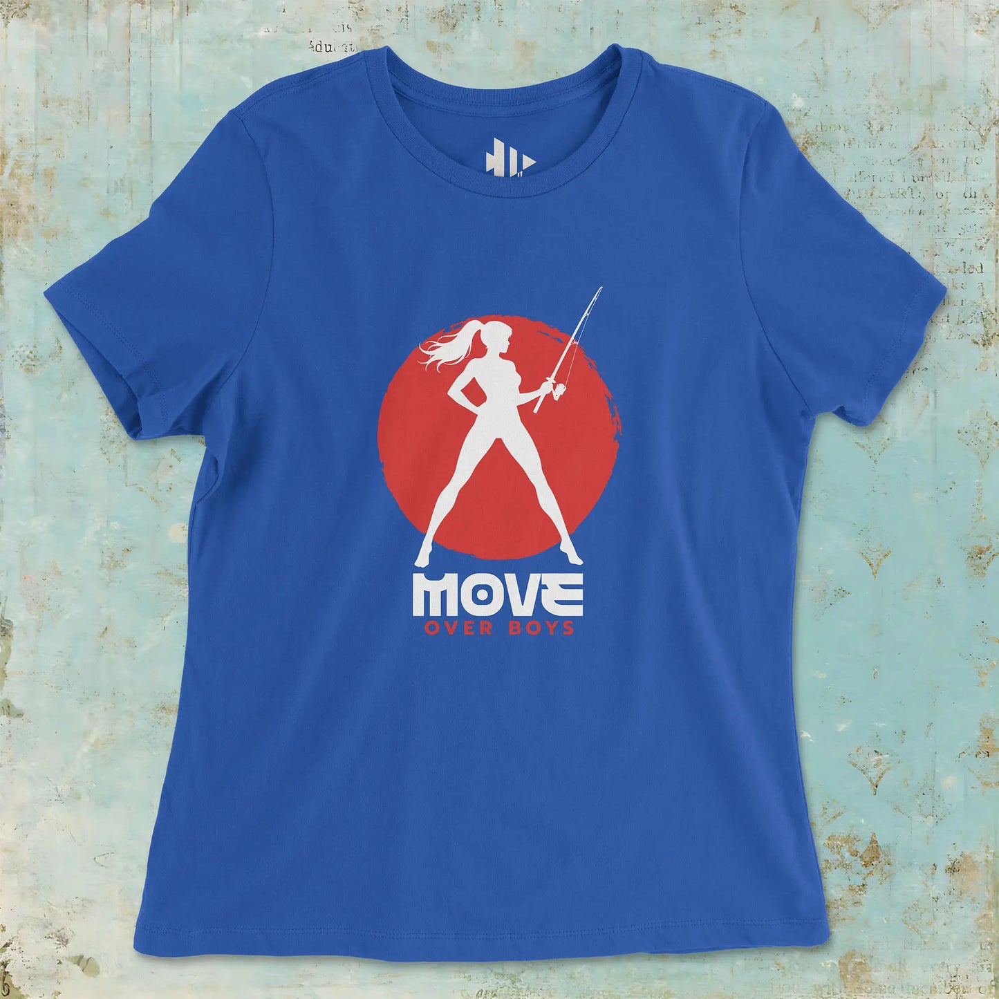True Royal, Move Over Boys Ladies’ Tee – fish-room