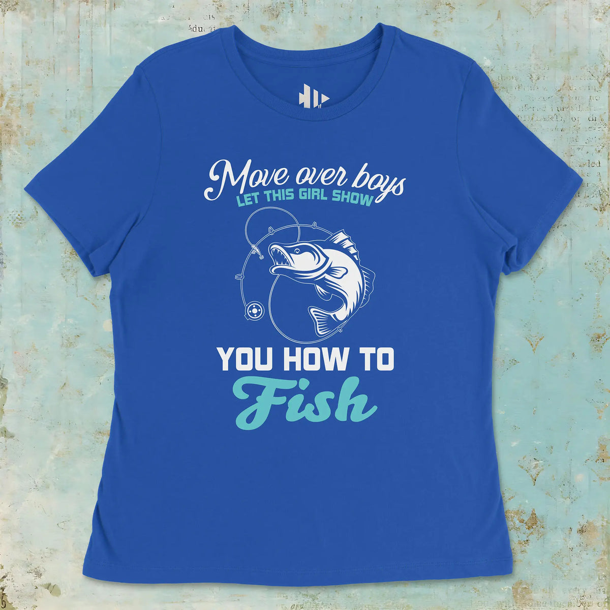 True Royal, Move Over Boys Ladies’ Tee – fish-room