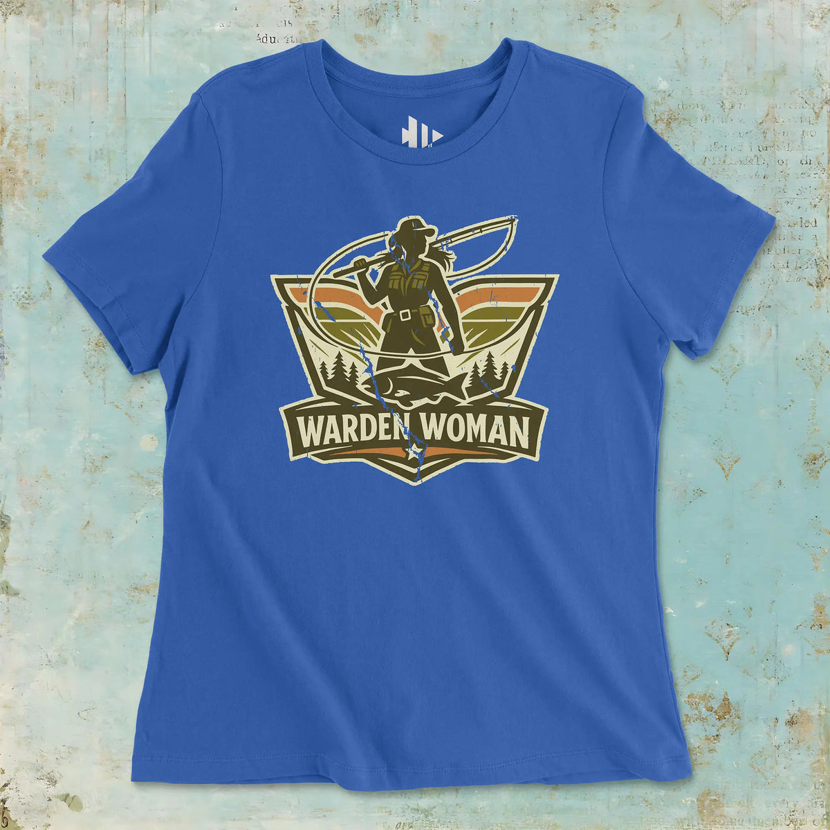True Royal, Warden Woman Ladies’ Tee – fish-room