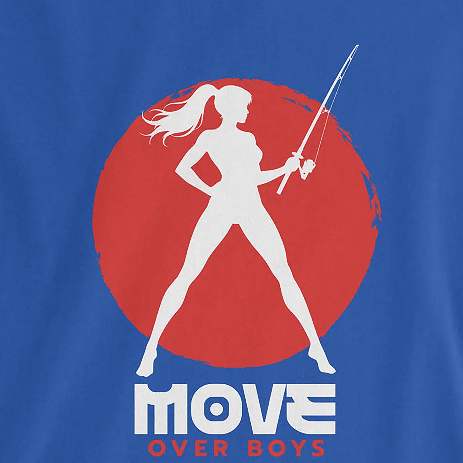 True Royal, Move Over Boys Ladies’ Tee – fish-room