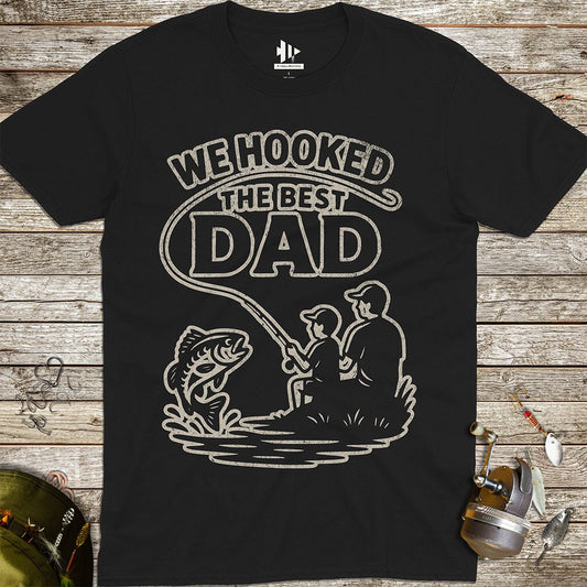 We Hooked the Best Dad Tee - FISH - ROOM LLC