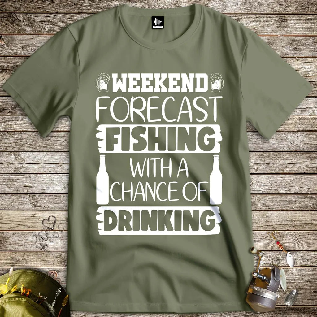Weekend Forecast Tee - FISH - ROOM LLC