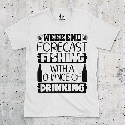 White, Weekend Forecast Tee – fish-room