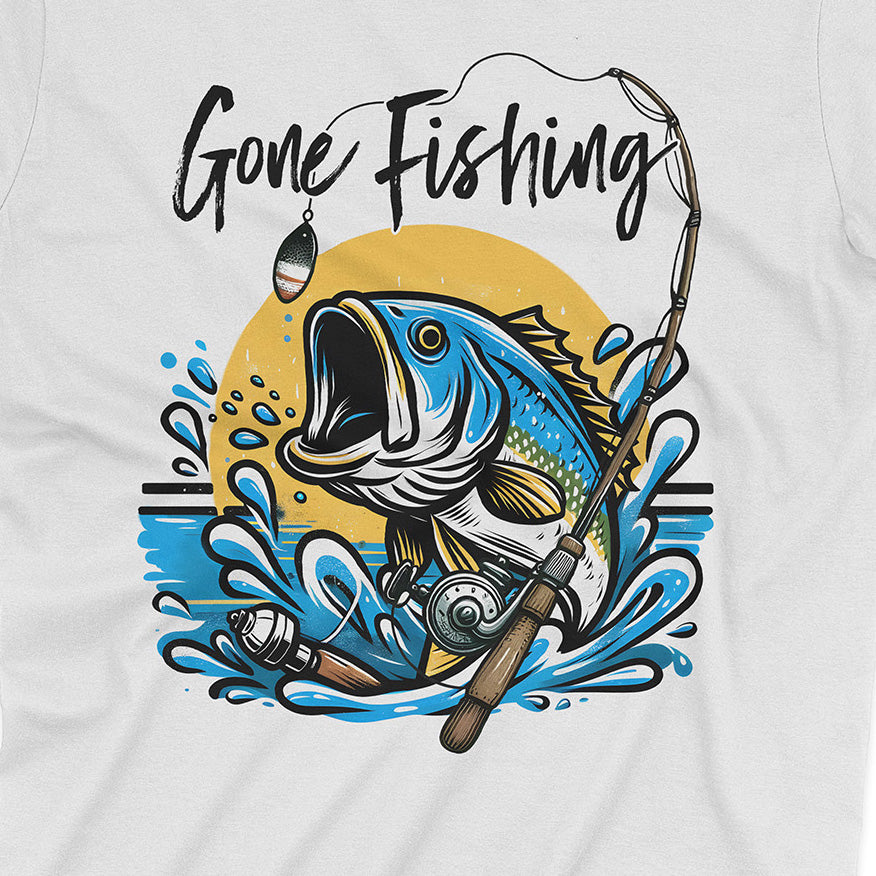 Gone Fishing Tee