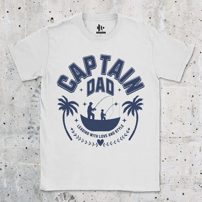 White, Captain Dad Tee – fish-room
