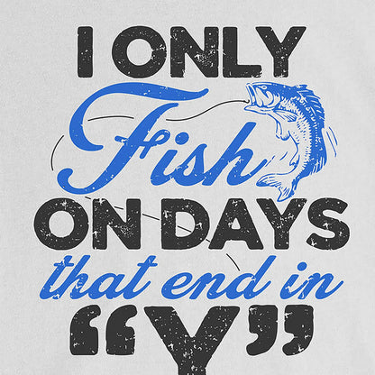 White, ‘Y’-Day Fishing Ladies’ Tee – fish-room