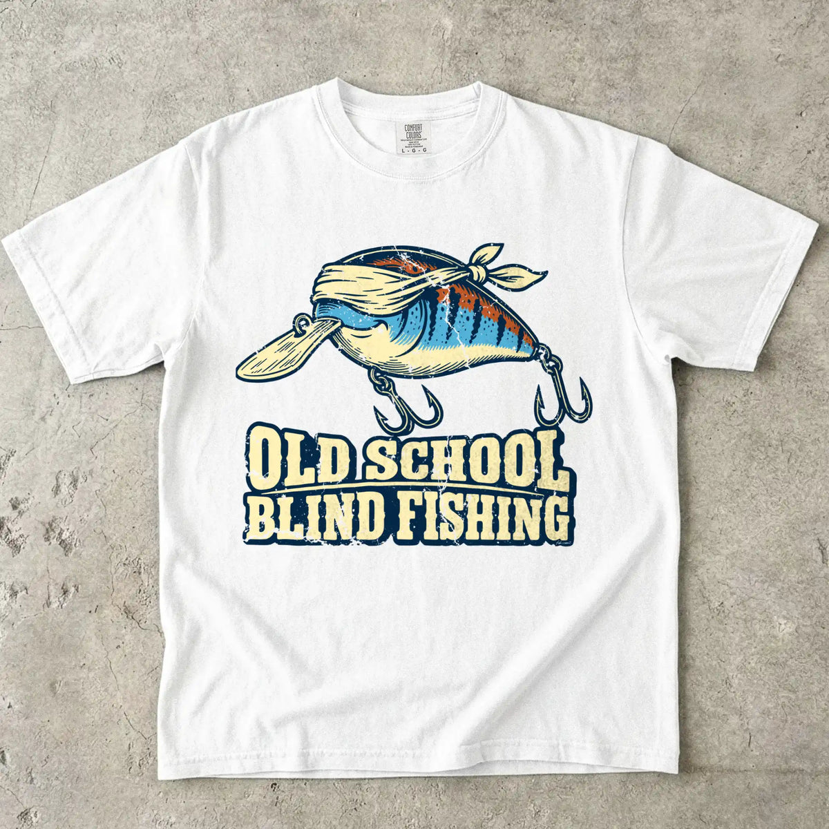 Old School Blind Fishing T-Shirt