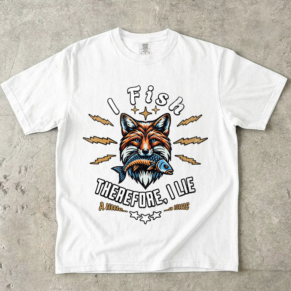 I Fish, Therefore I Lie... A Little T-Shirt
