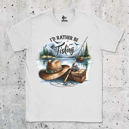 White, I'd Rather Be Fishing Tee – fish-room