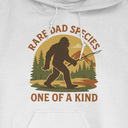 White, Rare Dad Species – One of a Kind Hoodie – fish-room