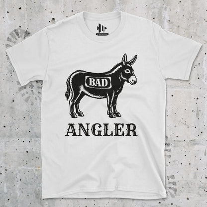 White, Bad Ass Angler Tee – fish-room