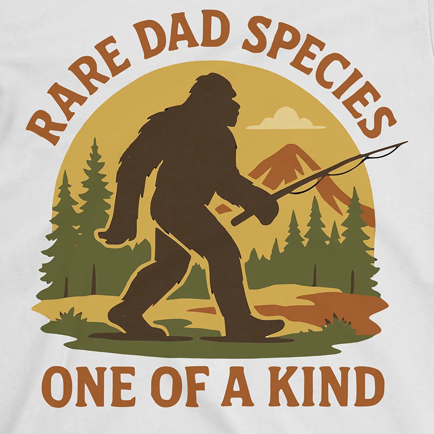 White, Rare Dad Species – One of a Kind Tee – fish-room