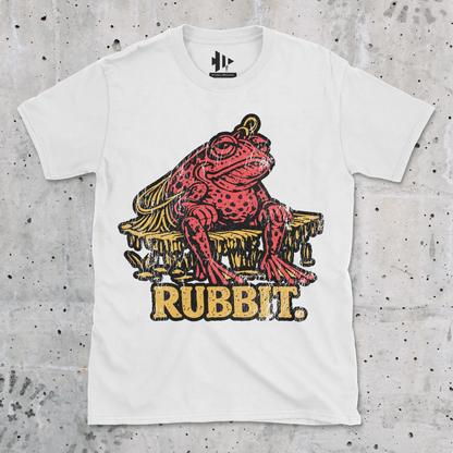 White, Rubbit Frog Lure Fishing Tee – fish-room