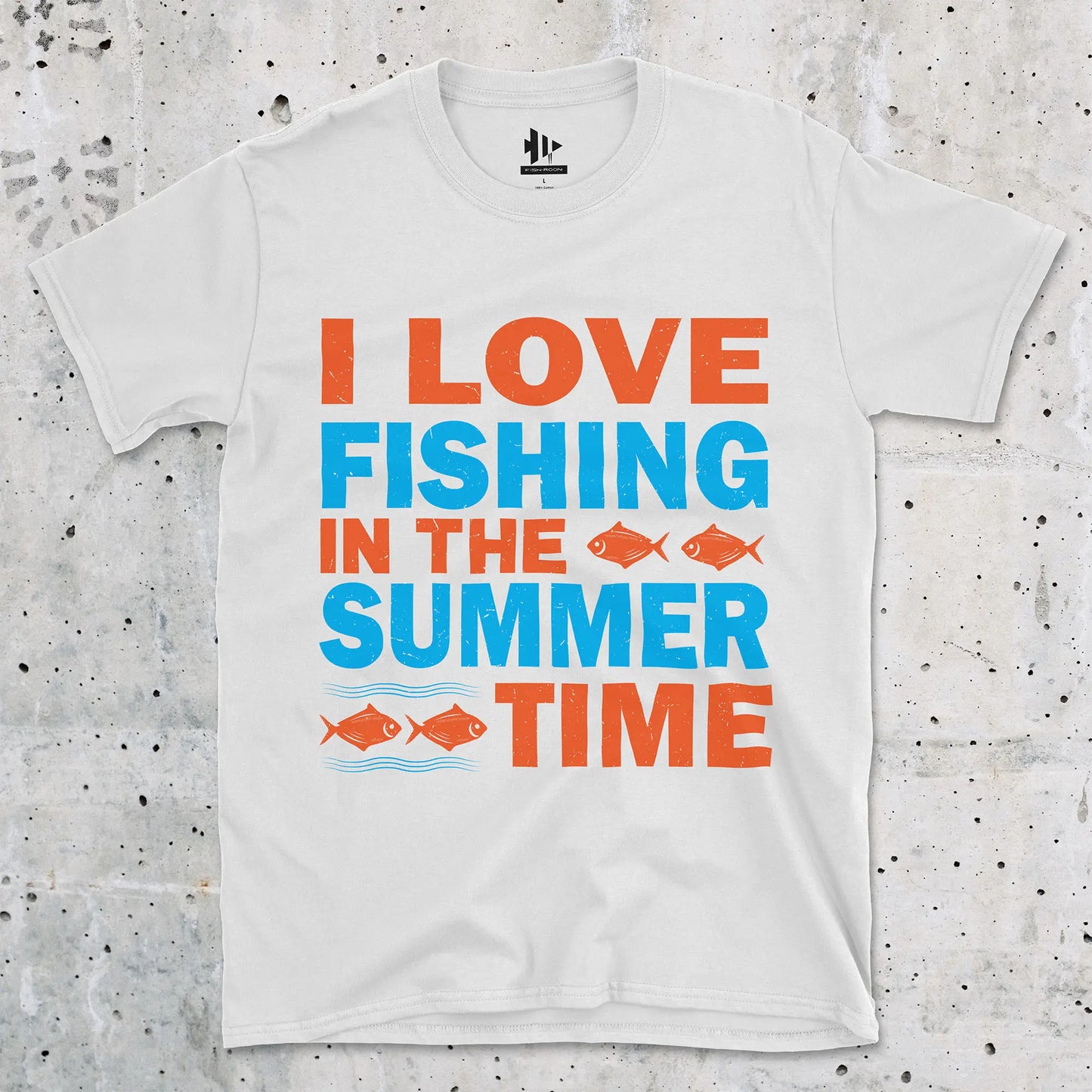 White, Fishing in She Summer Tee – fish-room