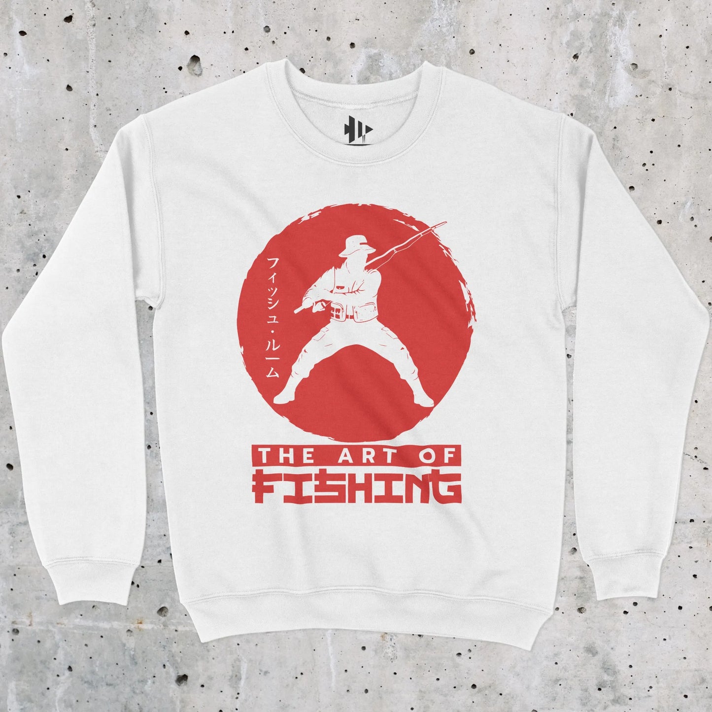 White, The Art Of Fishing Sweatshirt – fish-room