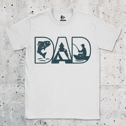 White, Dad Tee – fish-room