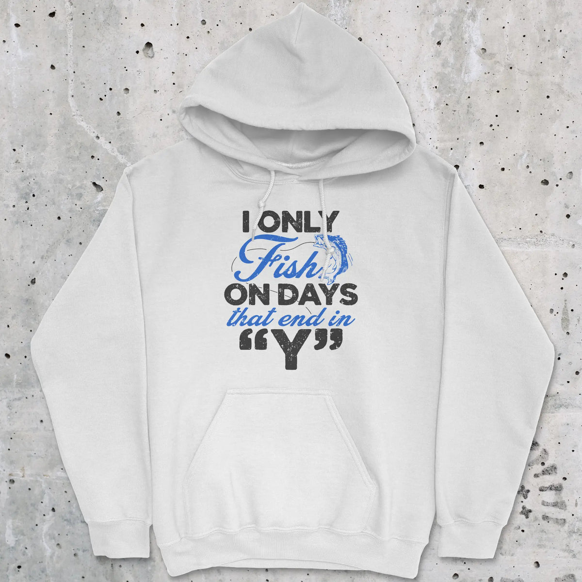 White, 'Y’-Day Fishing Hoodie – fish-room
