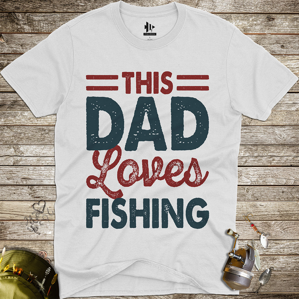 This Dad Loves Fishing Tee