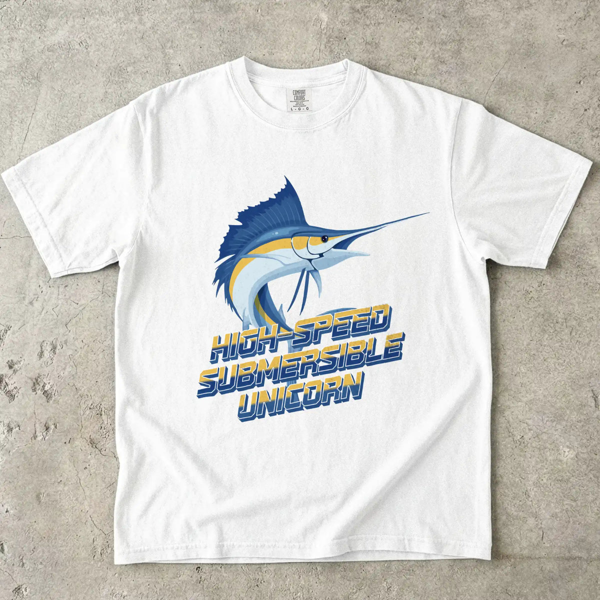 High-Speed Submersible Unicorn T-Shirt
