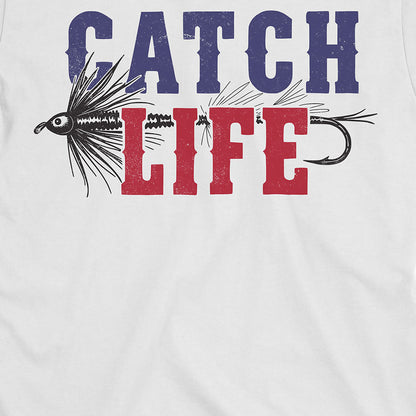 White, Catch Life Tee – fish-room