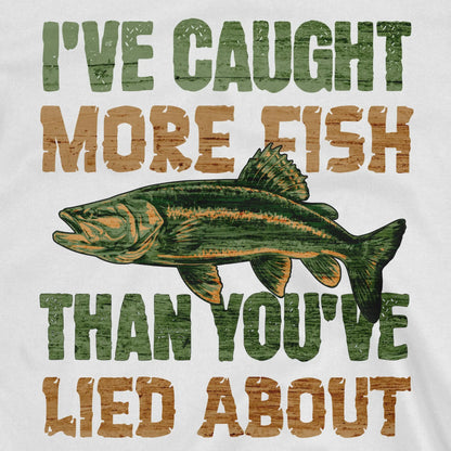 White, I've Caught More Fish Than You Lied About – fish-room