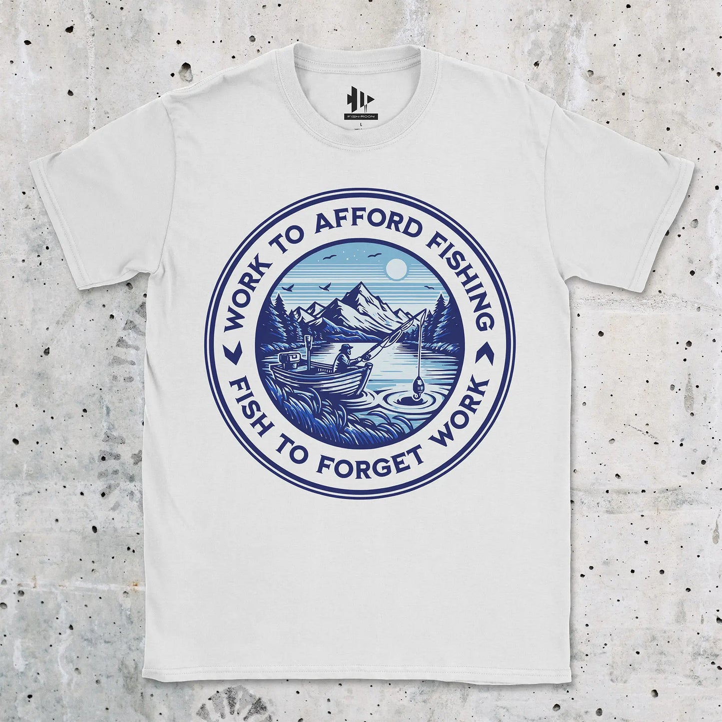 White, Circle of Life Tee – fish-room