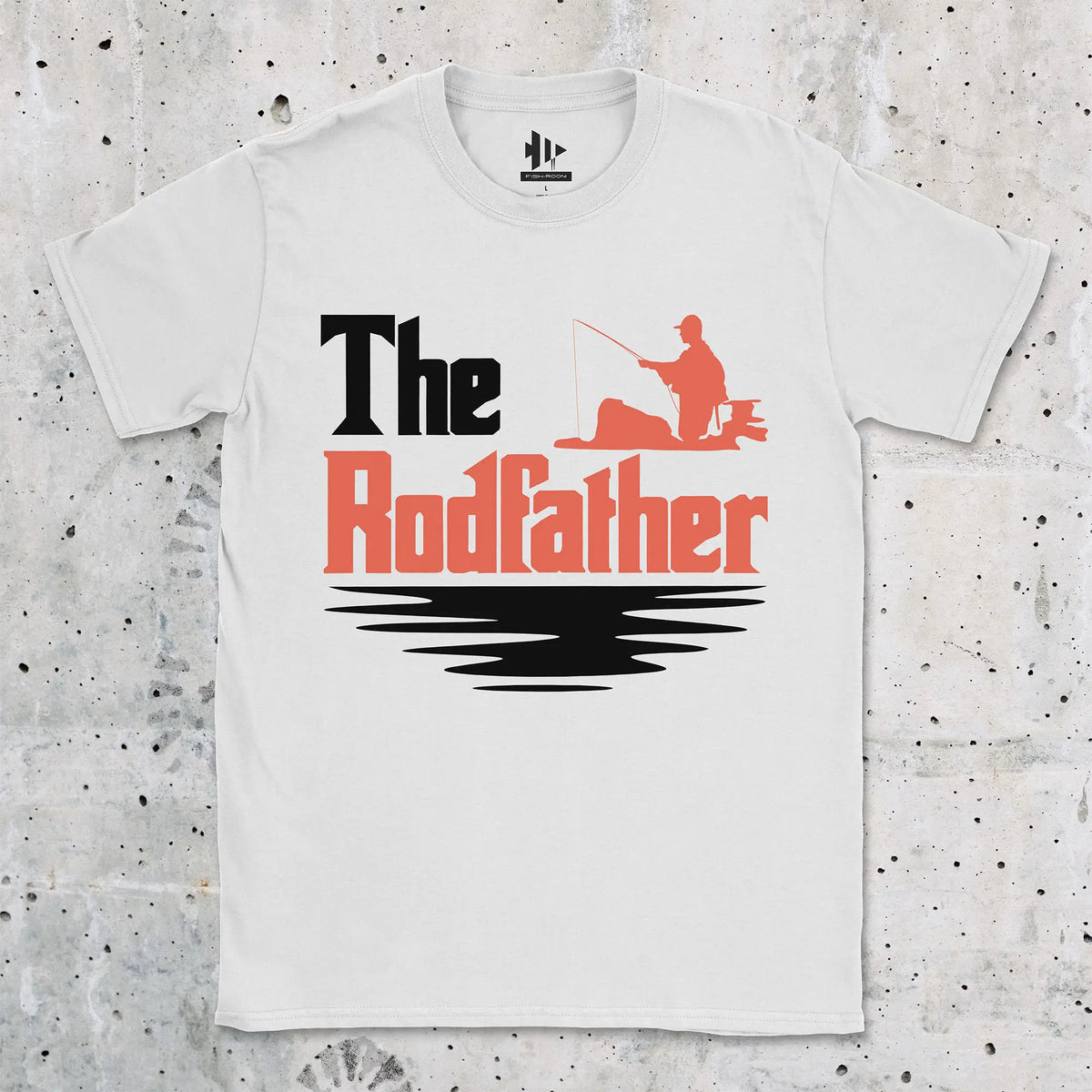 White, The Rodfather Tee – fish-room