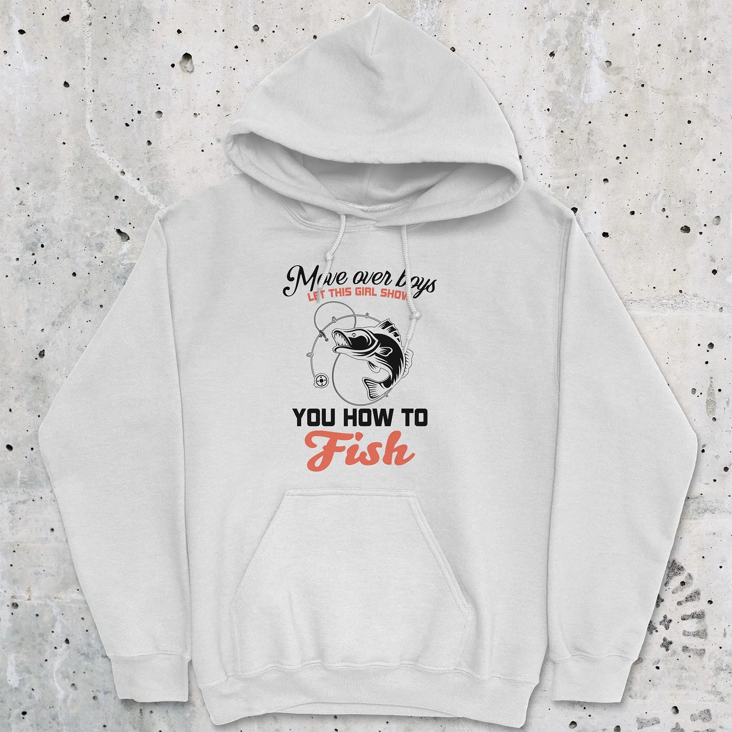 White, Move Over Boys! Hoodie – fish-room