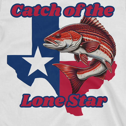 White, Catch of the Lone Star Tee – fish-room