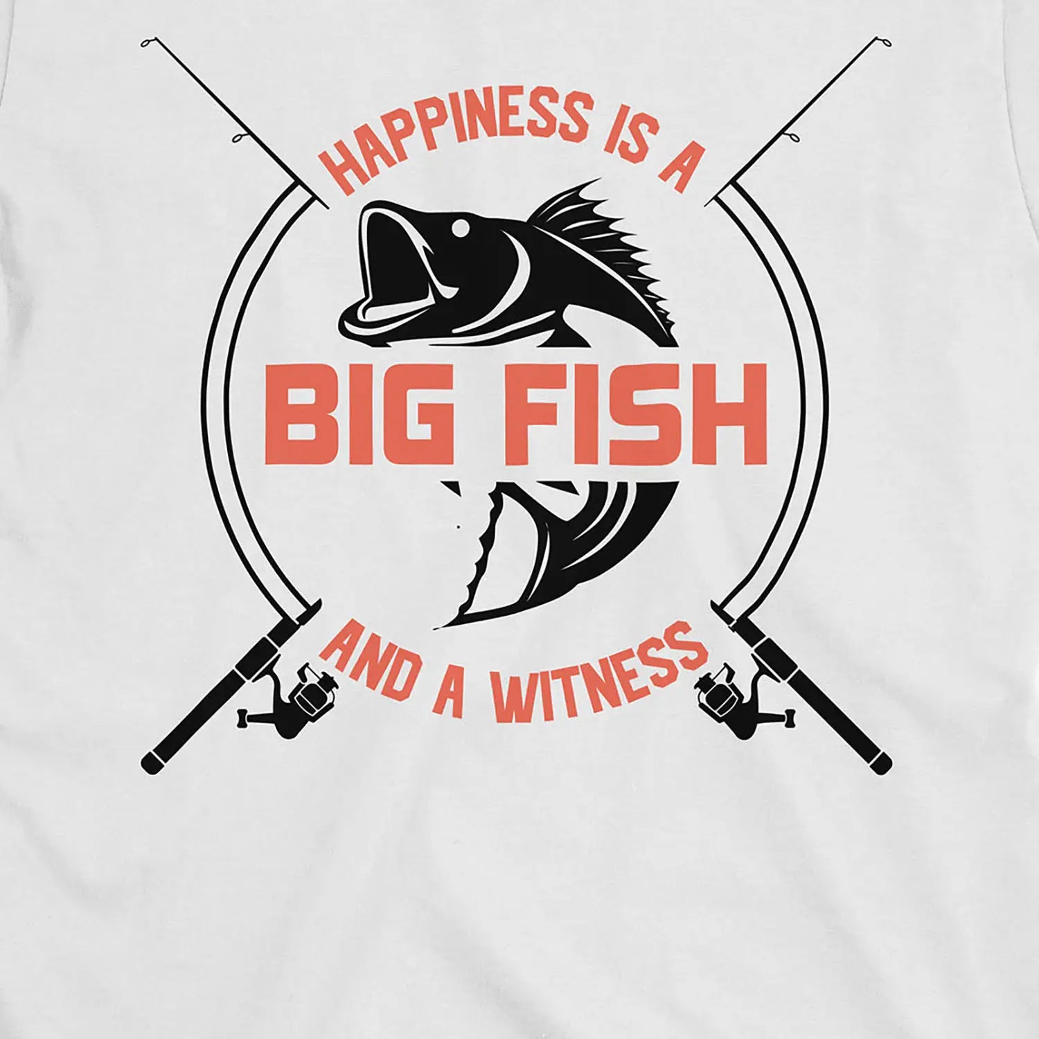 White, Big Fish Happiness Tee – fish-room