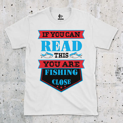 White, You're Fishing too Close Tee – fish-room