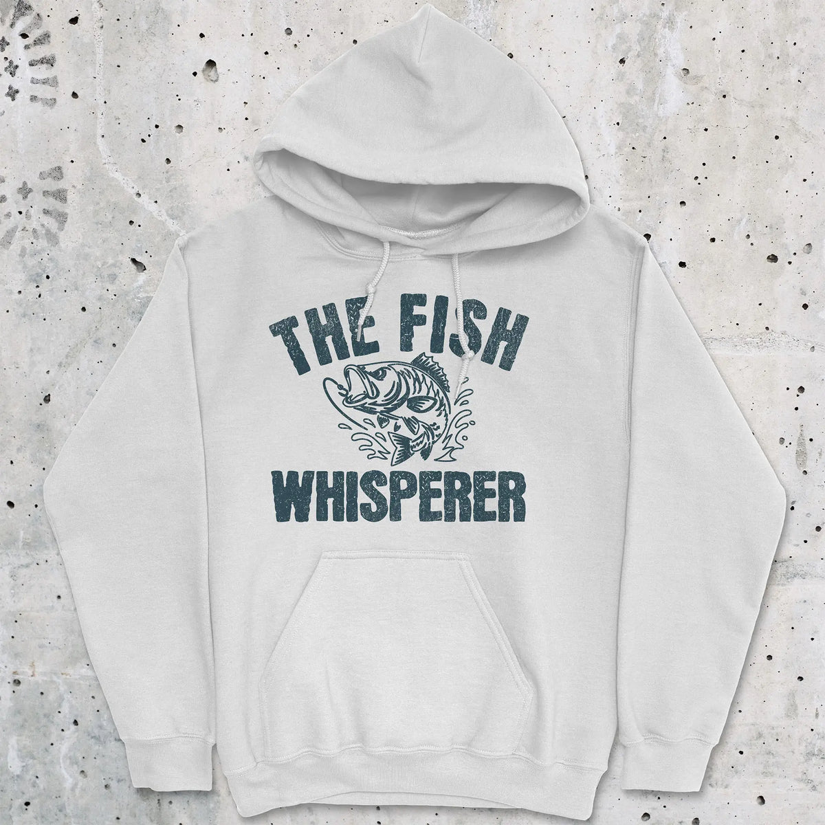 White, The Fish Whisperer Hoodie – fish-room