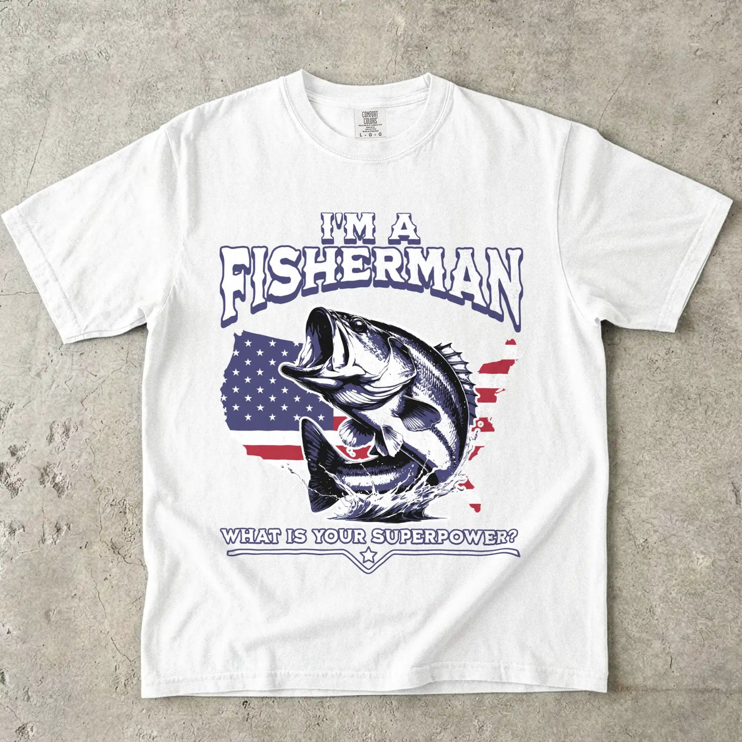 Fisherman Superpower T-Shirt