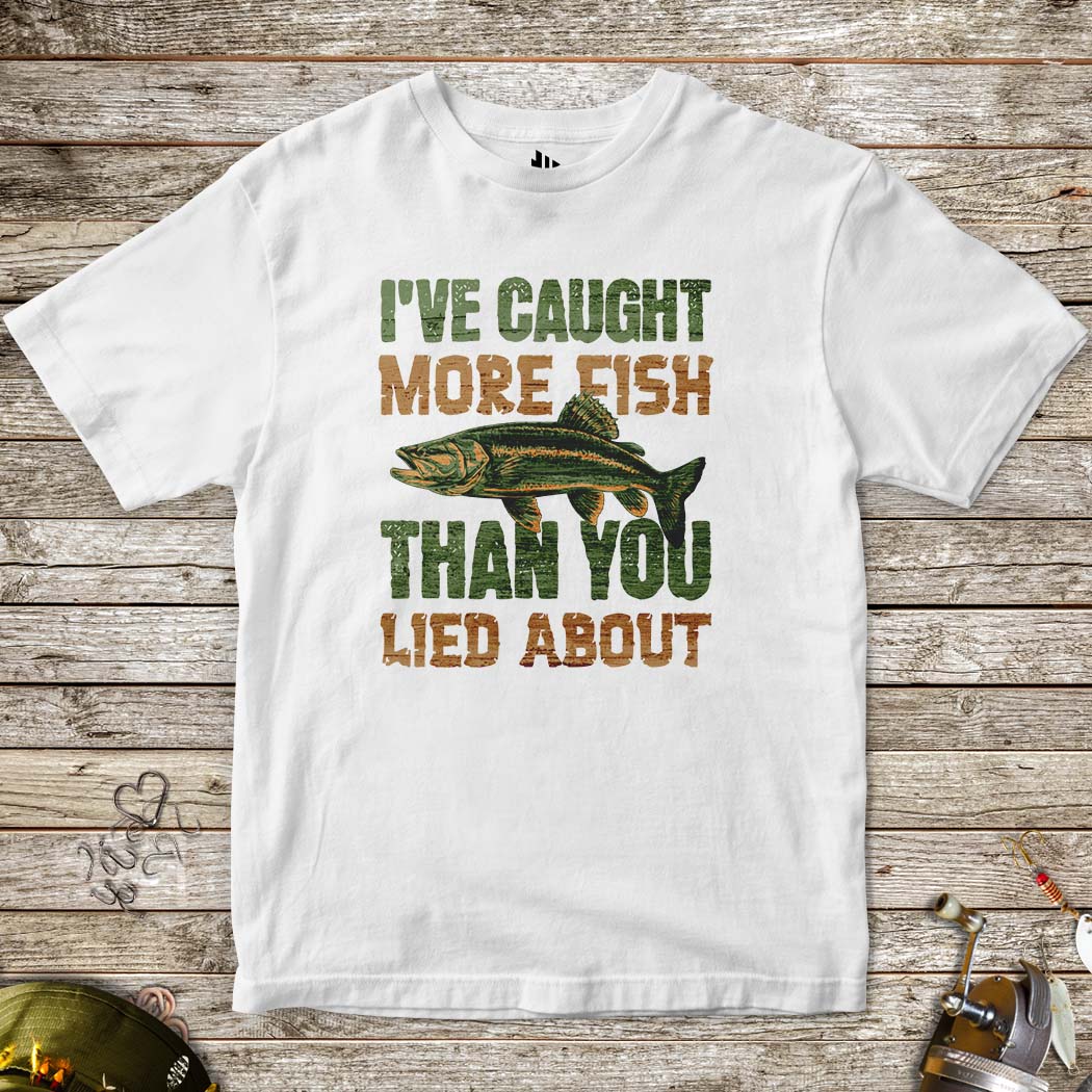 I've Caught More Fish Than You Lied About Tee for Kids-funny fishing t shirt-FISH-ROOM LLC