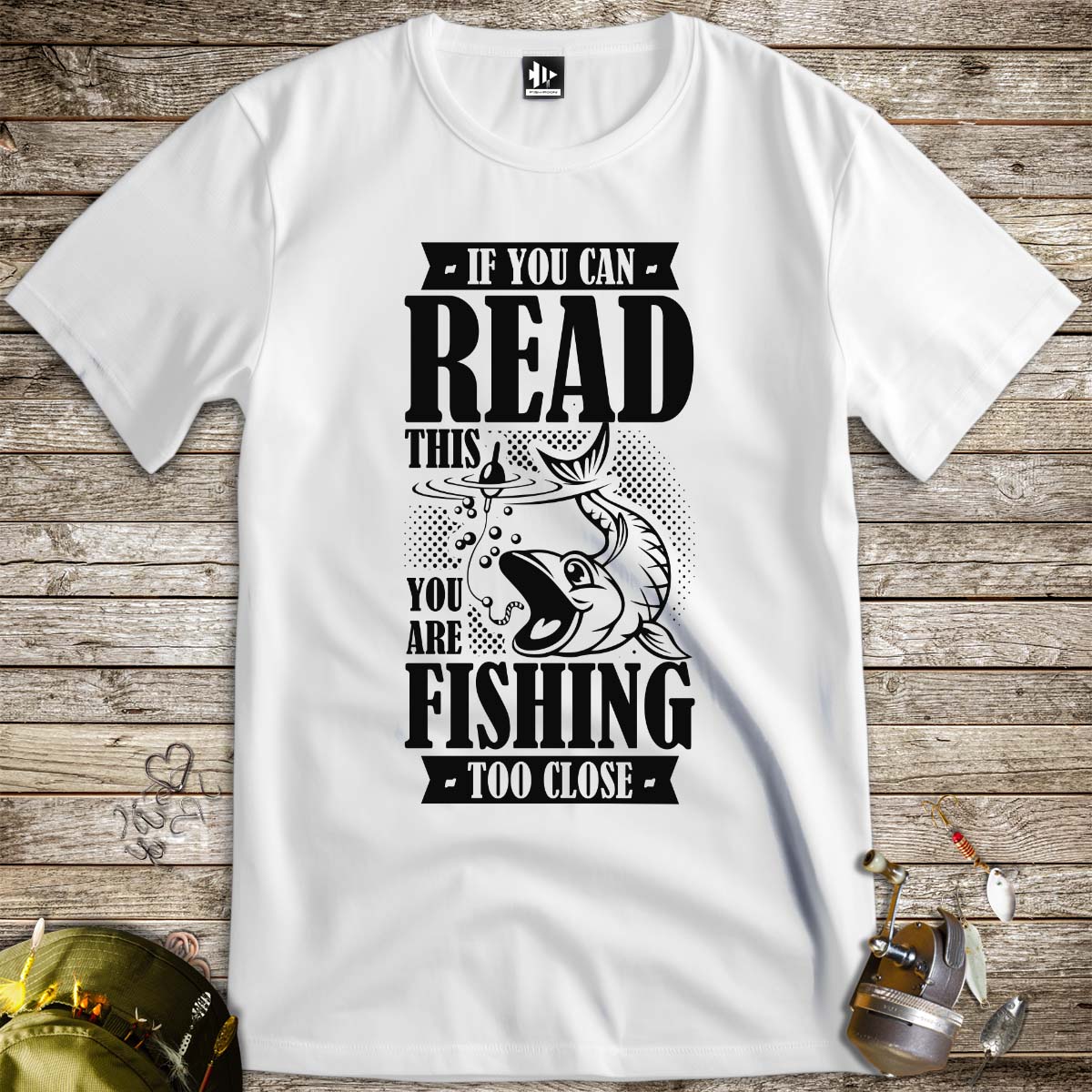 You're Fishing too Close Tee-funny fishing t shirt-FISH-ROOM LLC