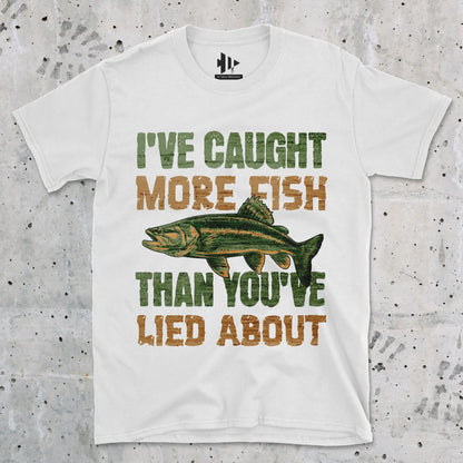 White, I've Caught More Fish Than You Lied About – fish-room