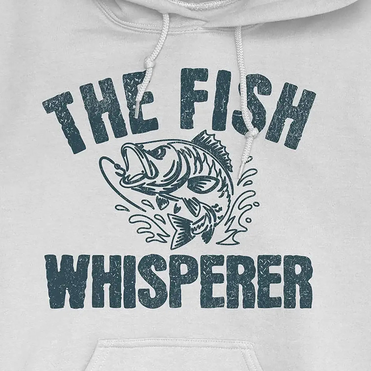 White, The Fish Whisperer Hoodie – fish-room