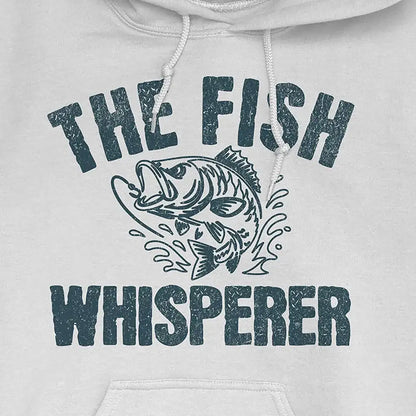 White, The Fish Whisperer Hoodie – fish-room