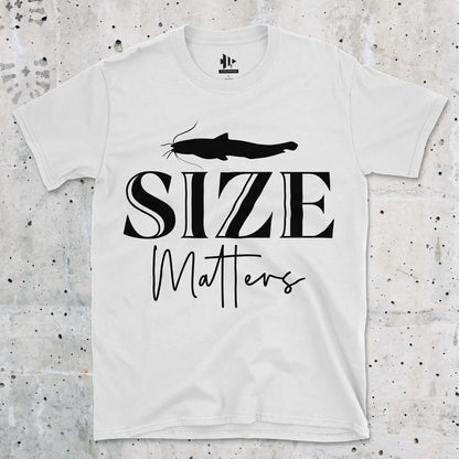 White, Size Matters Tee – fish-room