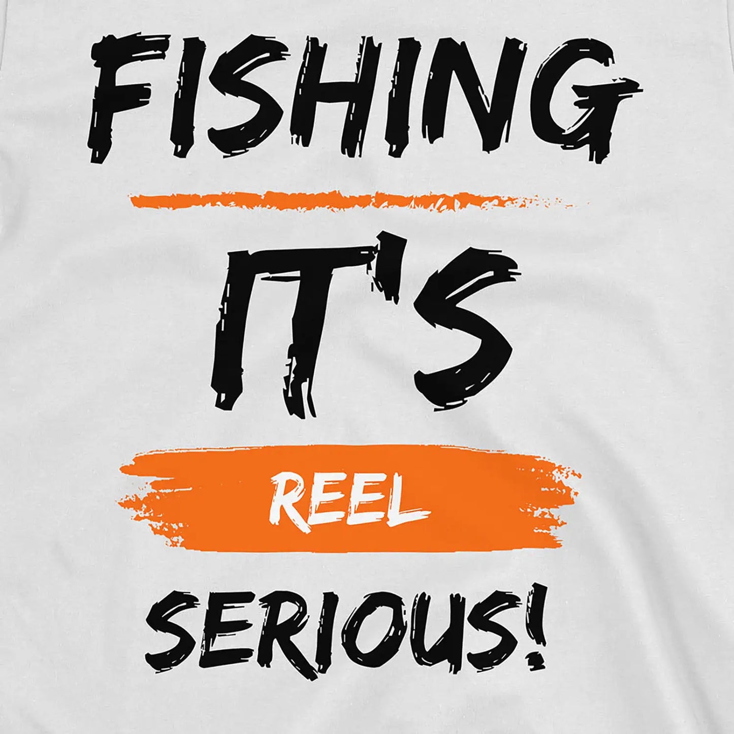 White, Fishing, it's reel serious! Tee – fish-room