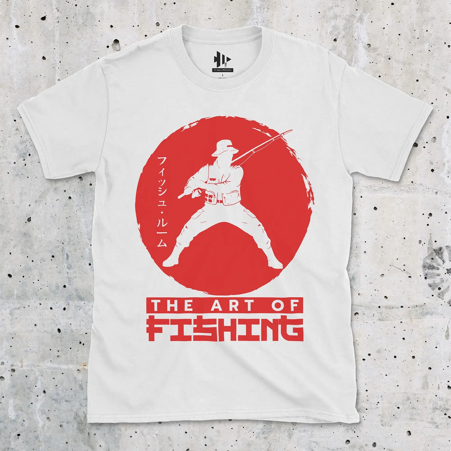 White, The Art Of Fishing Tee – fish-room