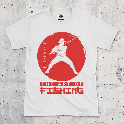 White, The Art Of Fishing Tee – fish-room
