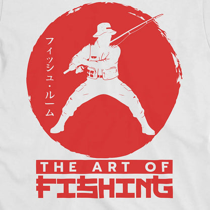 White, The Art Of Fishing Tee – fish-room