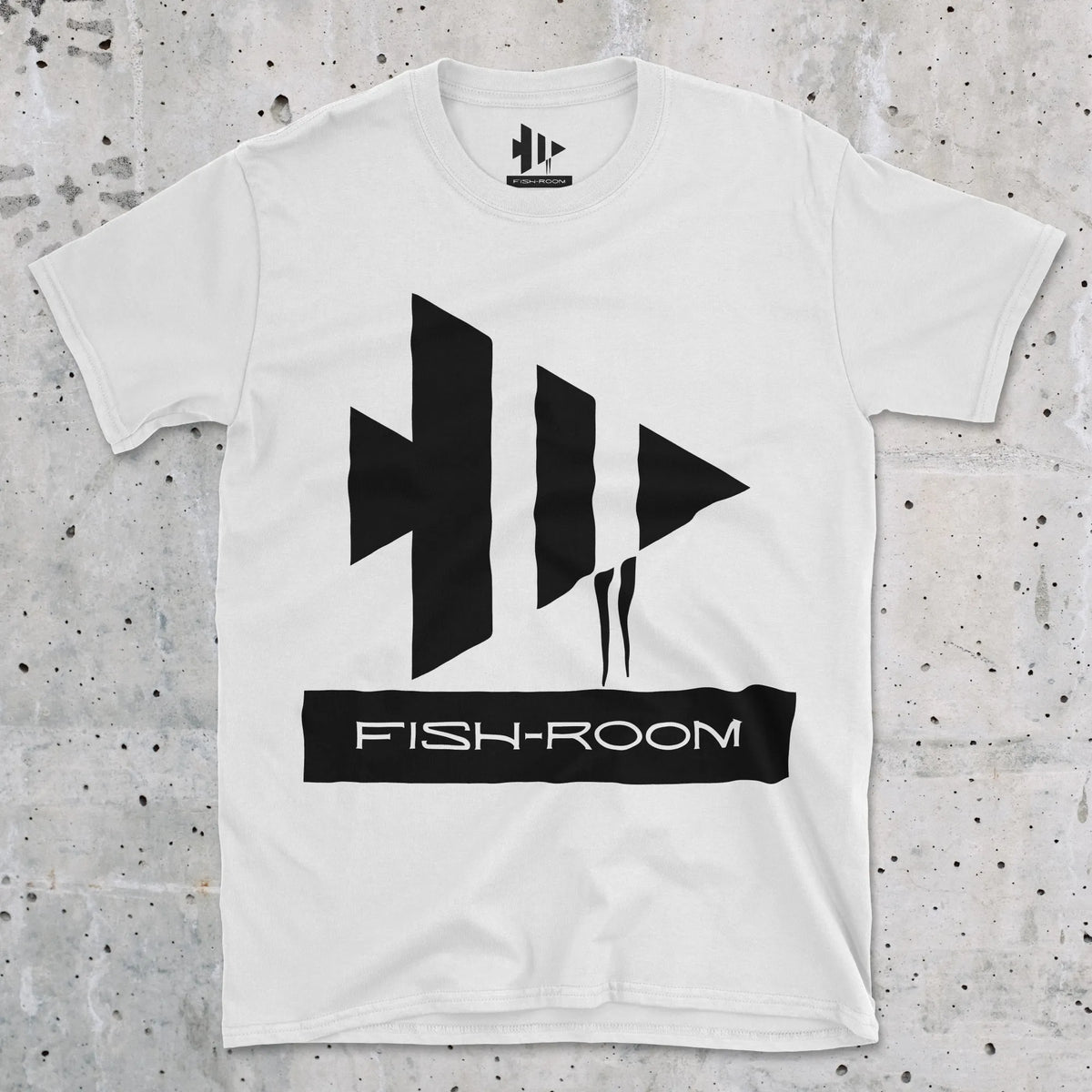 White, fish-room  Tee – fish-room