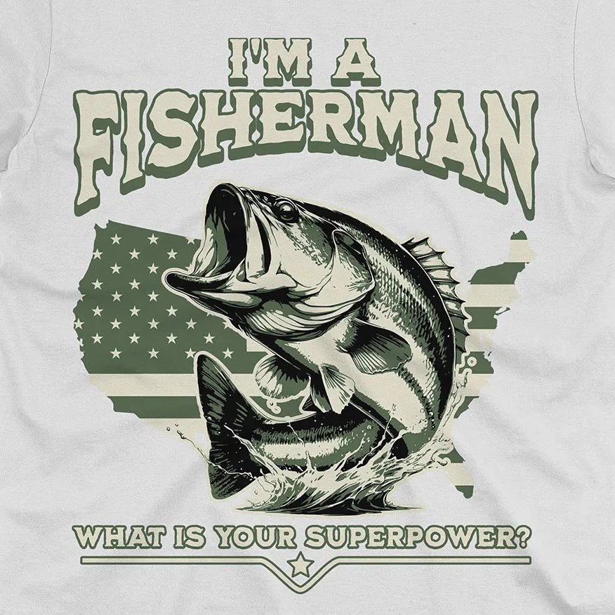 Fisherman Superpower Tee