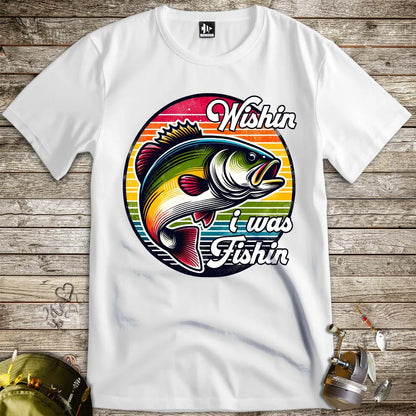 Wishin' I was Fishin' Tee - FISH - ROOM LLC